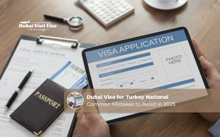 Dubai Visa for Turkey National: Common Mistakes to Avoid in 2025