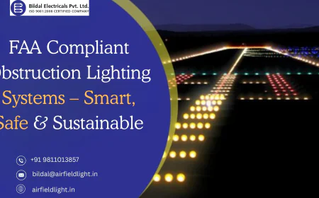 FAA Compliant Obstruction Lighting Systems – Smart, Safe & Sustainable