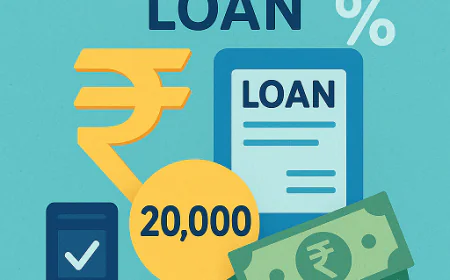Instant Personal Loan for ₹20,000 Salary Earners