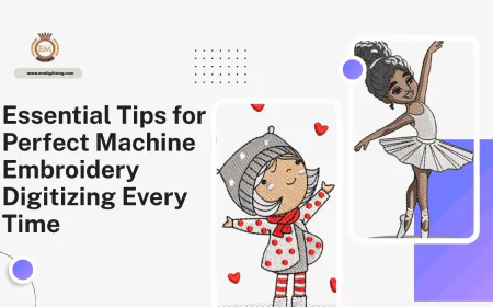 Essential Tips for Perfect Machine Embroidery Digitizing Every Time