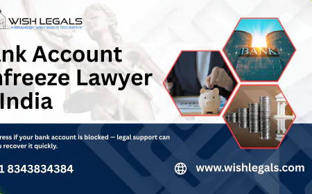 Bank Account Unfreeze Lawyer in India – Professional Support for Bank Account Restoration | Wish Legals