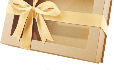 Kraft Gift Boxes With Window for Unique Packaging