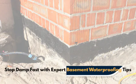 Stop Damp Fast with Expert Basement Waterproofing Tips