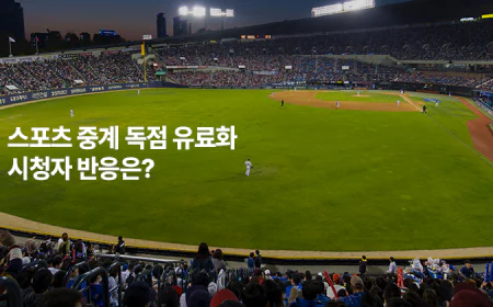 스포츠중계로 다시 보는 명경기, 추억과 감동의 순간