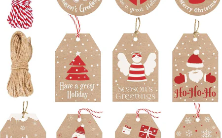 Celebrate the Season with Christmas Tags