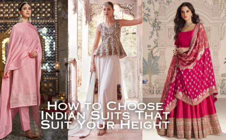 How to Choose Indian Suits That Suit Your Height
