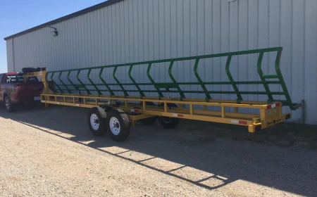 Why Welding Precision Matters in 32’ Hydraulic Hay Trailers?