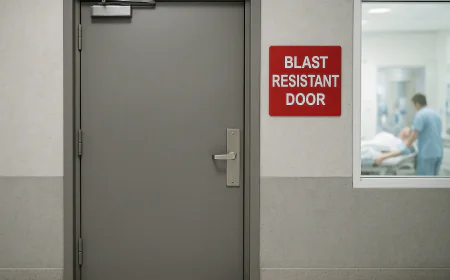 The Importance of Blast-Resistant Doors in Hospitals and Emergency Centers