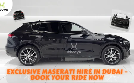 Exclusive Maserati Hire in Dubai – Book Your Ride Now