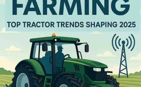 The Future of Farming: Top Tractor Trends Shaping 2025