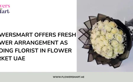 FlowersMart offers fresh flower arrangement as leading florist in Flower Market UAE