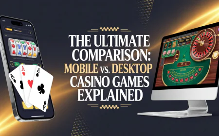 The Ultimate Comparison: Mobile vs. Desktop Casino Games Explained