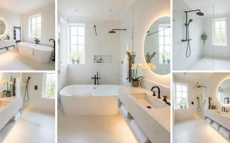Bellesa House Bathrooms: Luxury in Simplicity
