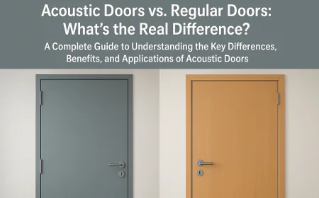 Acoustic Doors vs. Regular Doors: What’s the Real Difference?