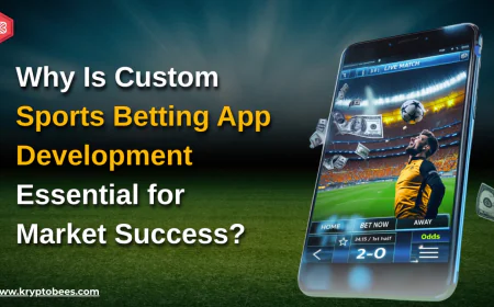 Why Is Custom Sports Betting App Development Essential for Market Success?