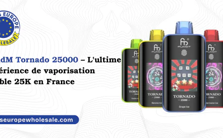 RandM Tornado 25000 – L'ultime expérience de vaporisation jetable 25K en France