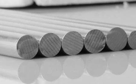 Titanium Grade 5 Round Bars – Multi-Purpose Alloy Bars for Versatile Applications