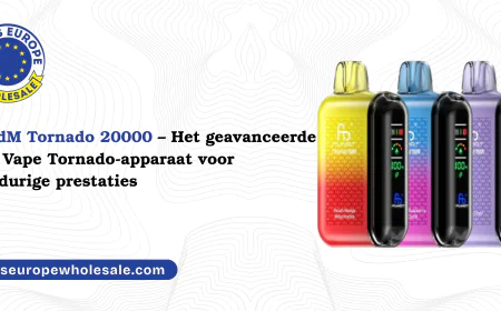 RandM Tornado 20000 – Het geavanceerde 20K Vape Tornado-apparaat voor langdurige prestaties