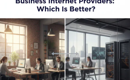 Evaluating Local vs National Business Internet Providers: Which Is Better?