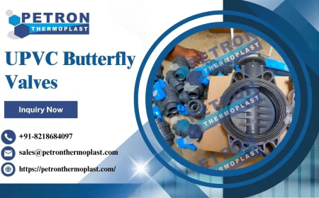 Engineered UPVC Butterfly Valves for Maximum Durability