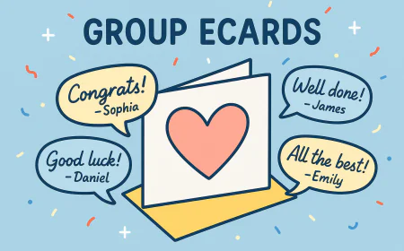 Group Ecards: Welcome to Shared Wishes