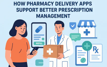 How Pharmacy Delivery Apps Support Better Prescription Management