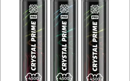 Crystal Prime Pro 4500 Box of 10 | Compact Vape Power