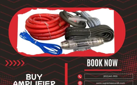 Why You Should an Amplifier Wiring Kit Before Installing Your Next Subwoofer