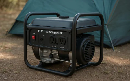 Power Your Adventures: Compact Electric Generators for Camping by PCAS Ltd