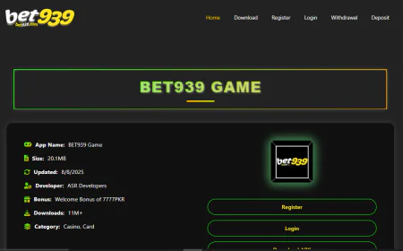 Bet939.io – The Ultimate Destination for Online Gaming and Casino Fans in Pakistan