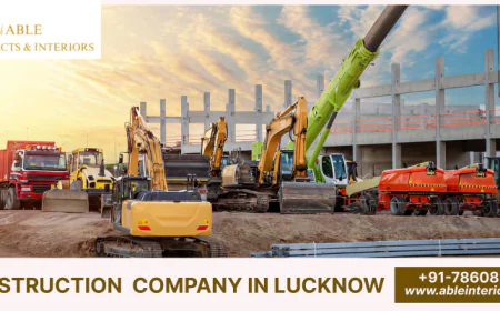 Trusted Construction Company in Lucknow for Luxury Projects