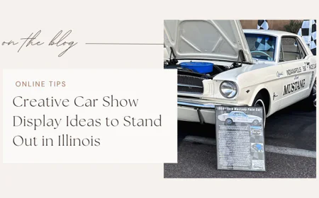 Creative Car Show Display Ideas to Stand Out in Illinois