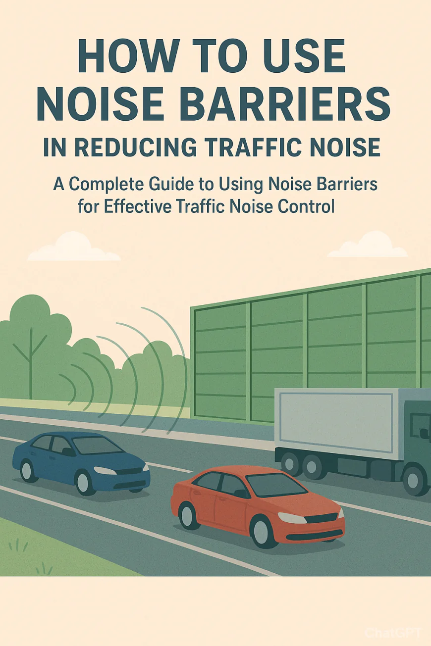 How to Use Noise Barriers in Reducing Traffic Noise