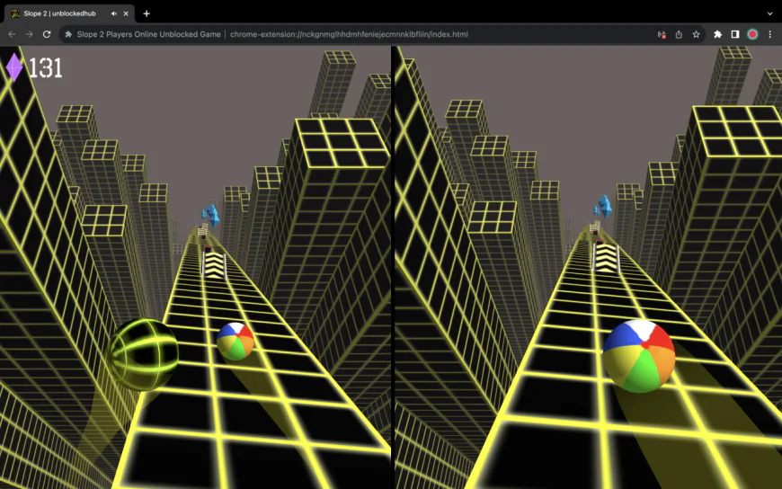 Falling for Slope: A Simple Game with Addictive Gravity