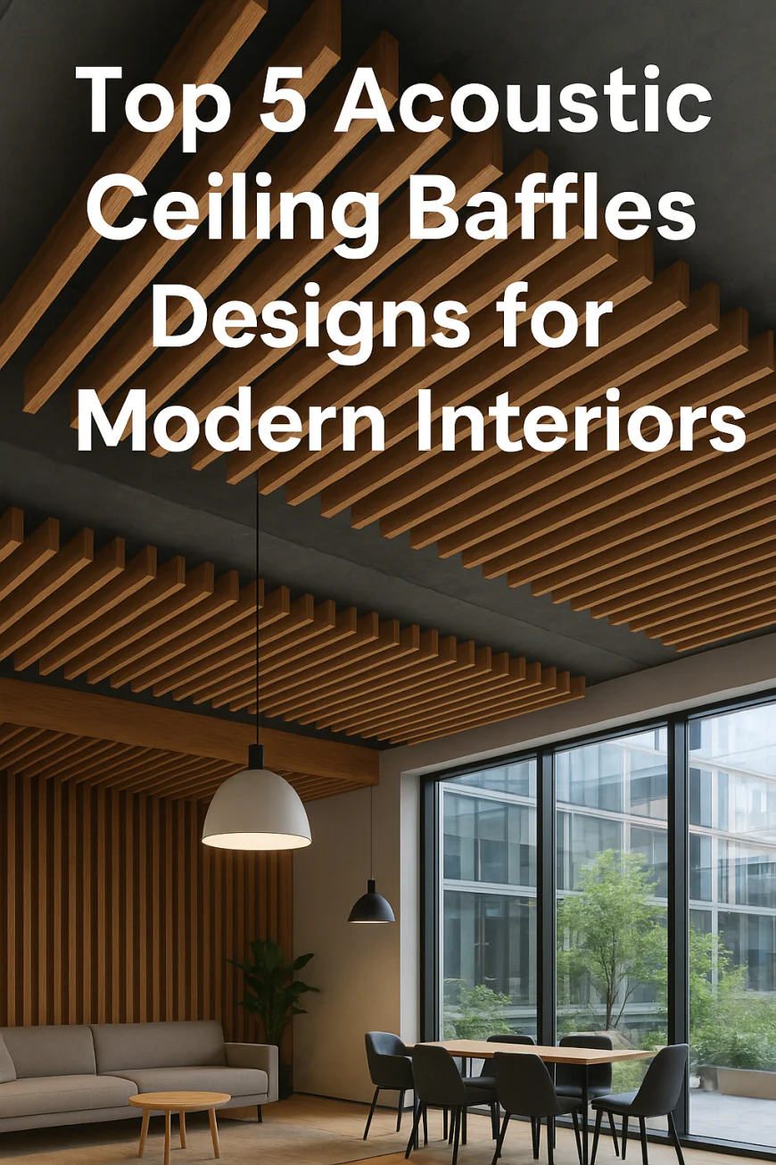 Top 5 Acoustic Ceiling Baffles Designs for Modern Interiors