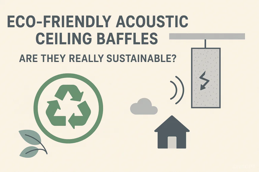 Are Eco-Friendly Acoustic Ceiling Baffles Truly Sustainable?