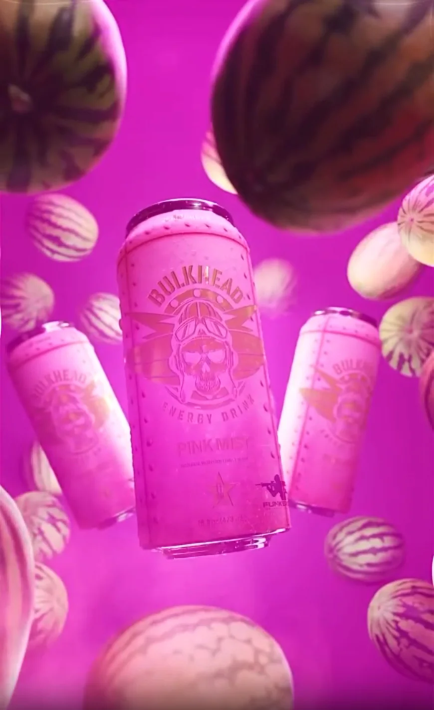Experience the Freshness of an Energy Drink with Melon