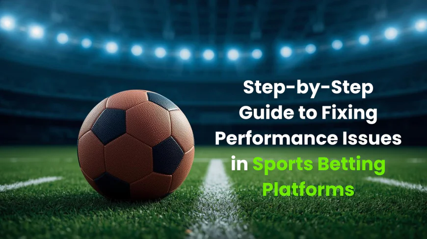 Step-by-Step Guide to Fixing Performance Issues in Sports Betting Platforms