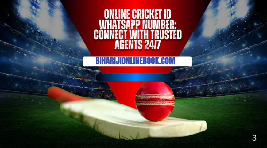 Online Cricket ID WhatsApp Number: Connect with Trusted Agents 24/7
