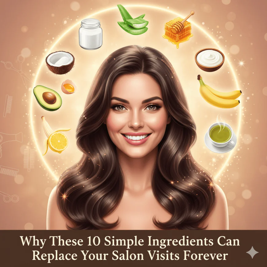 Why These 10 Simple Ingredients Can Replace Your Salon Visits Forever