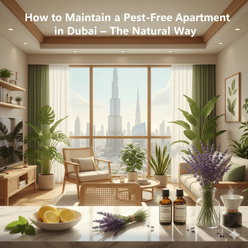How to Maintain a Pest-Free Apartment in Dubai the Natural Way
