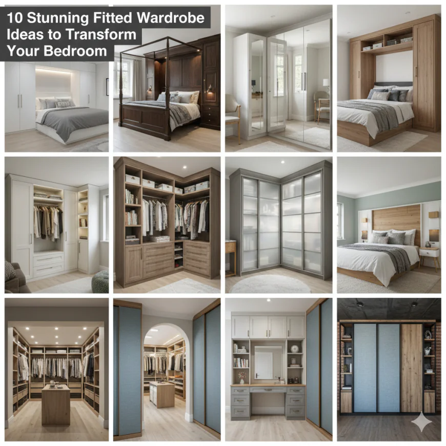 10 Stunning Fitted Wardrobe Ideas to Transform Your Bedroom
