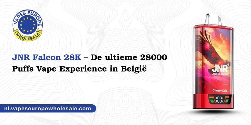 JNR Falcon 28K – De ultieme 28000 Puffs Vape Experience in België