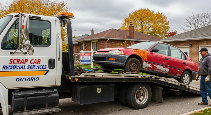 Scrap Car Removal Services Ontario – Quick Cash & Eco-Friendly