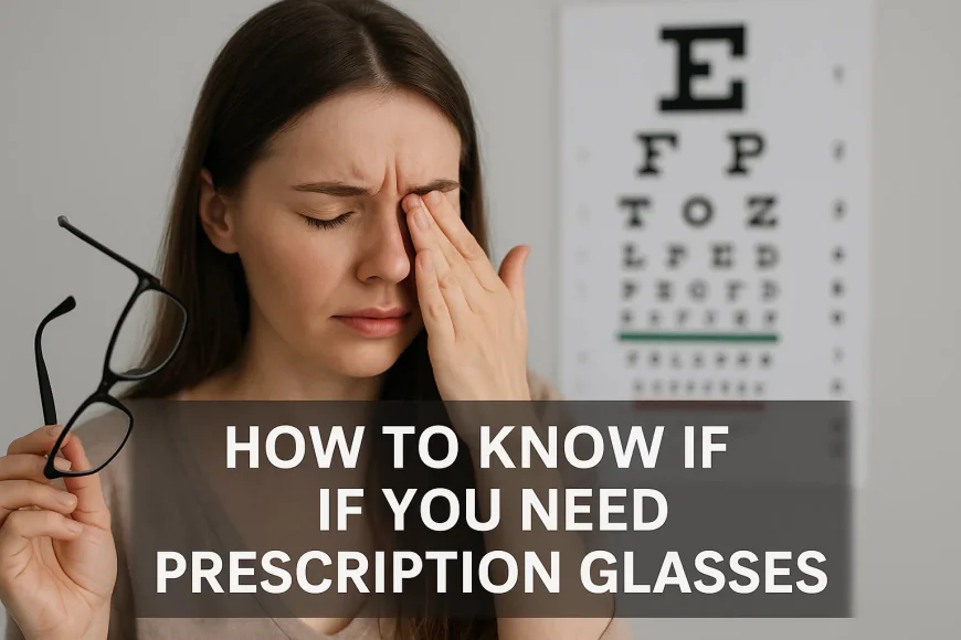 How to Know If You Need Prescription Glasses
