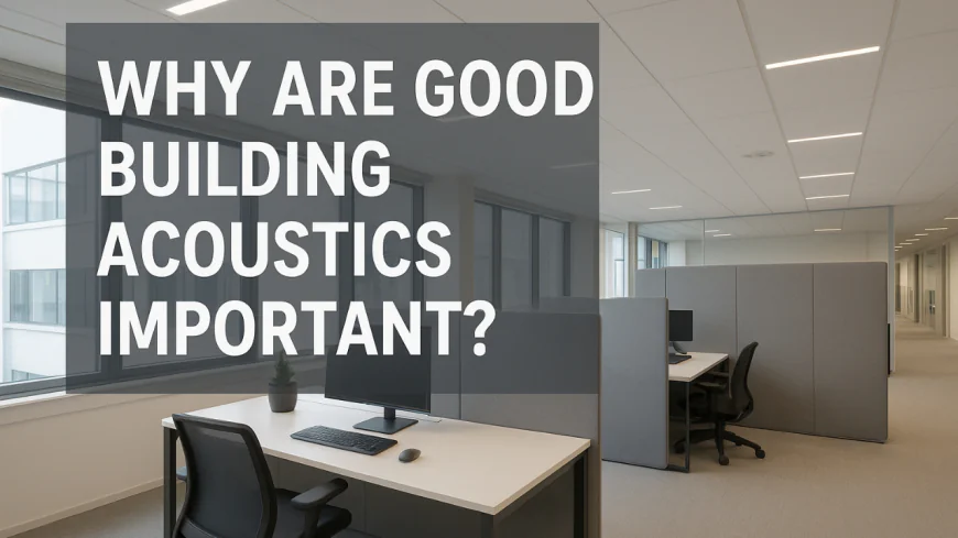 Why Good Building Acoustics Matter: A Comprehensive Guide