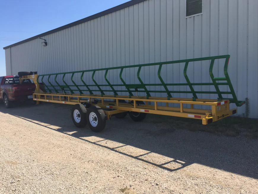 Why Welding Precision Matters in 32’ Hydraulic Hay Trailers?