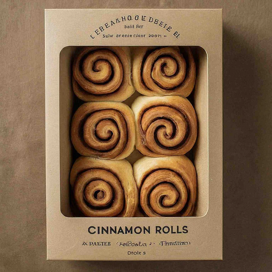 Elevate Your Bakery Brand with  Cinnamon Roll Packaging