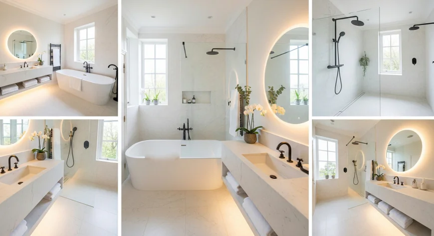 Bellesa House Bathrooms: Luxury in Simplicity