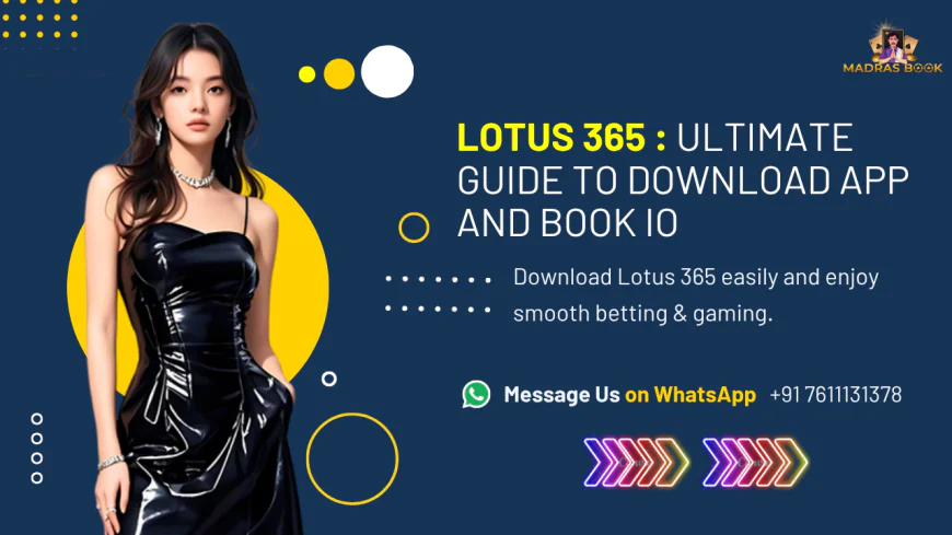 Sign Up Now to Explore Unlimited Betting Options on Lotus 365 ID